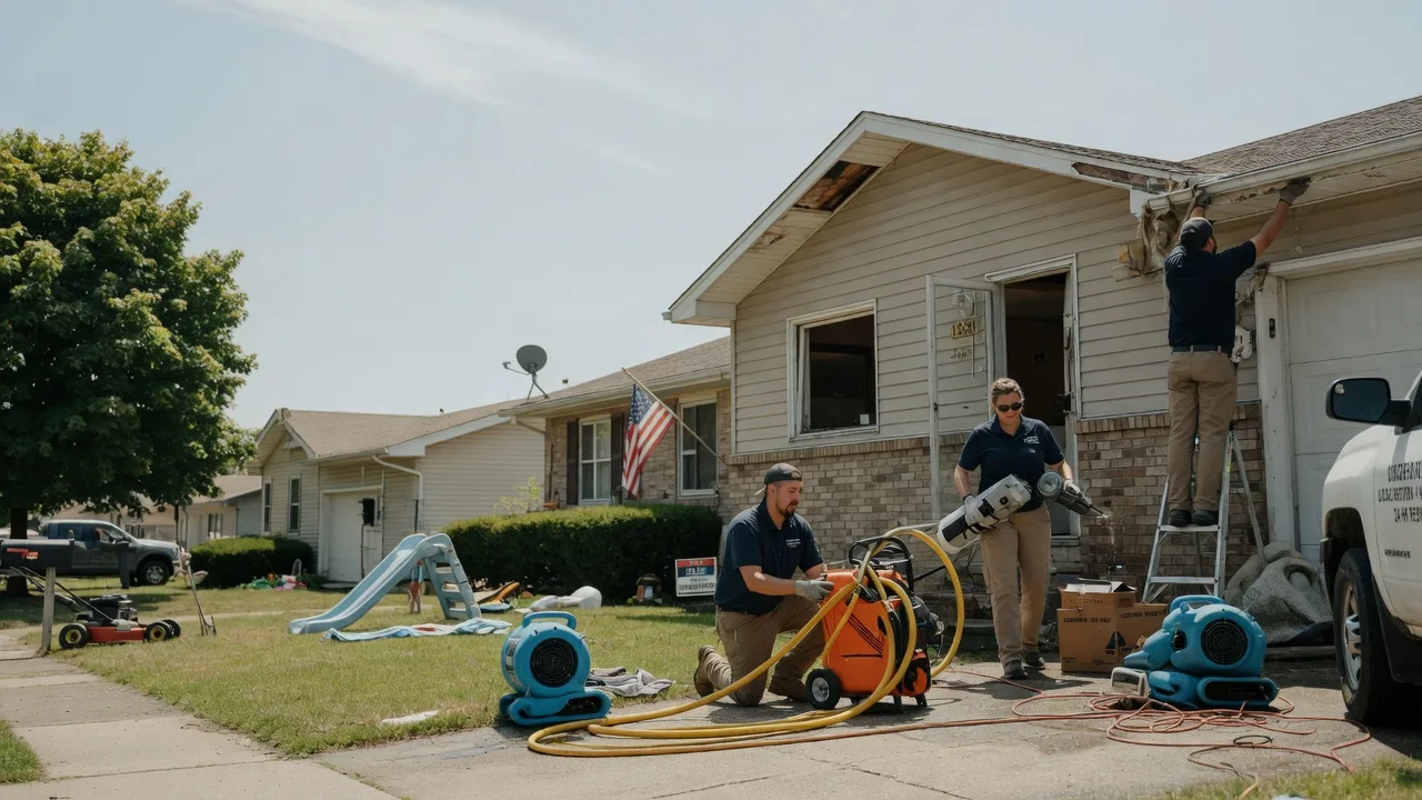Water Damage Restoration in Delong, IN near me